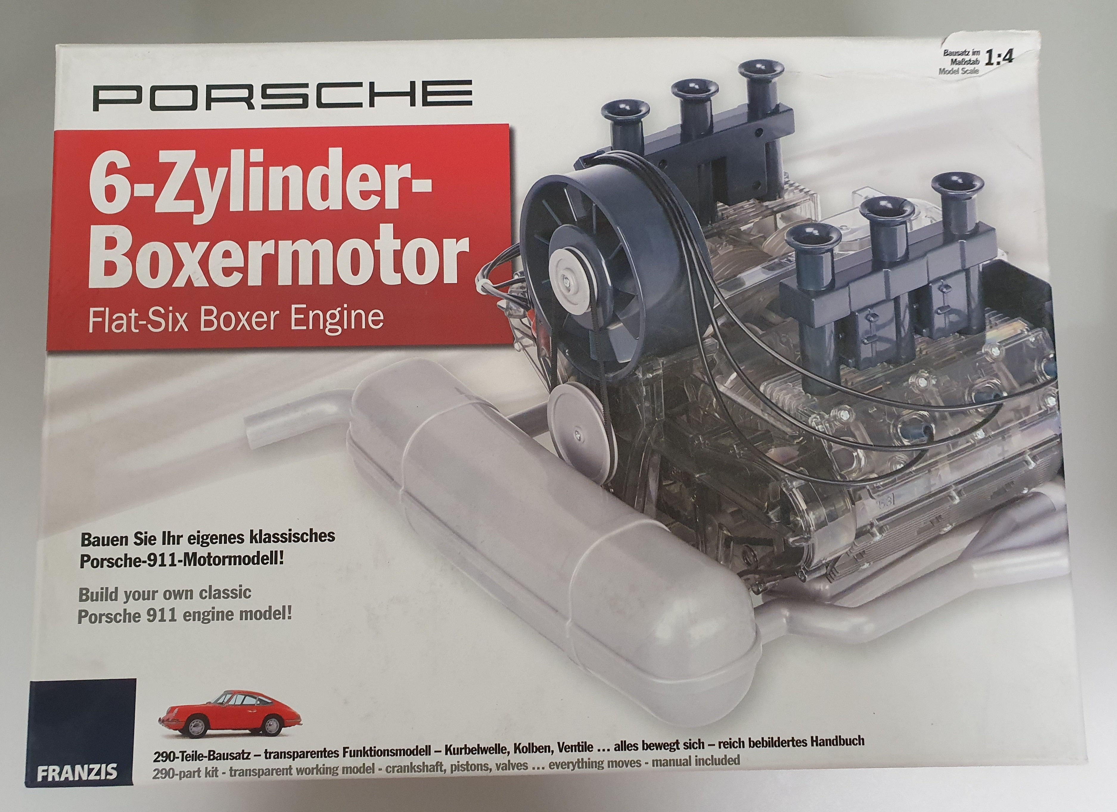 Porsche 6-Zylinder-Boxermotor 911