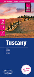 Reise Know-How Landkarte Toskana | Tuscany (1:200.000)-2026