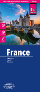 Reise Know-How Landkarte Frankreich | France (1:1.000.000)-2026