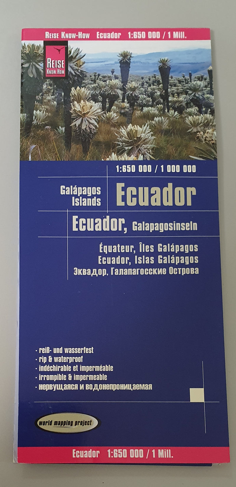 Landk. Ecuador Galapagos 1:650'-2018