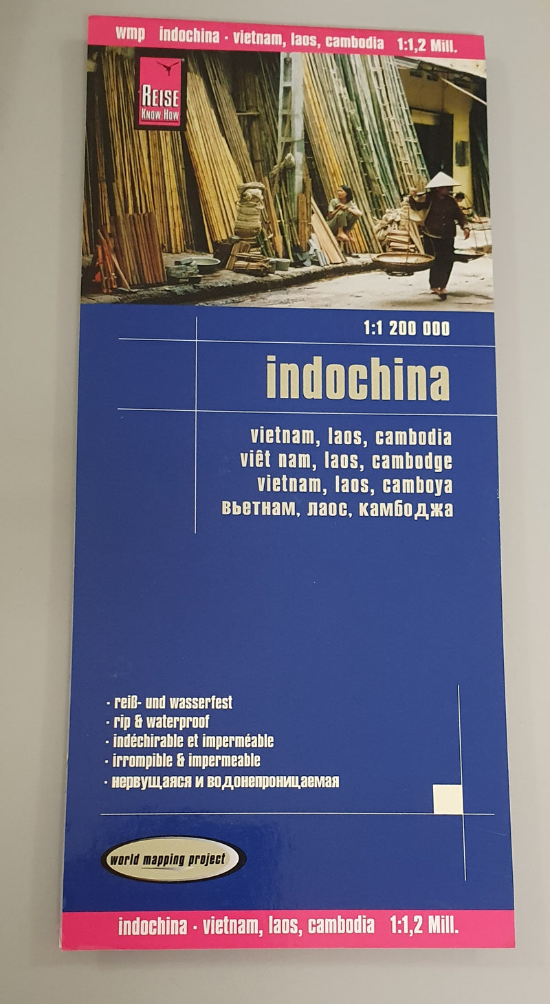 Landkarte Indochina 1: 1.2 Mio