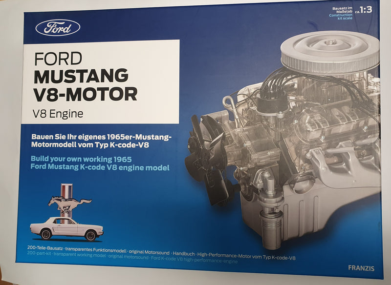 Ford Mustang V 8 Motor Engine-Bausatz
