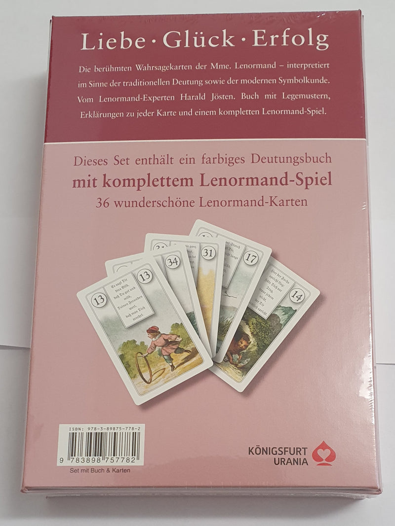 Lenormand -Liebe , Glück, Erfolg