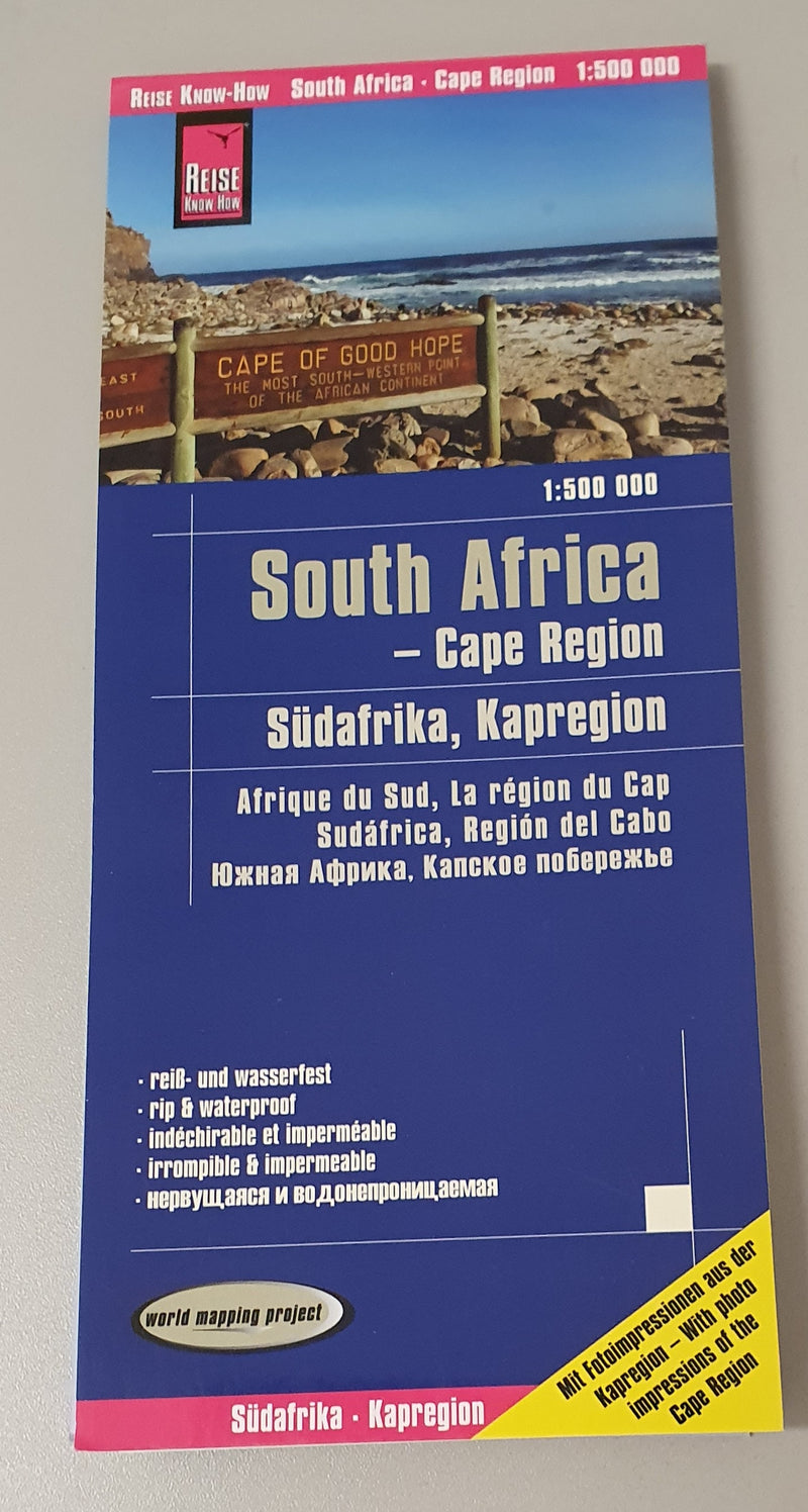 Landkarte Südafrika /Kapregion 1:500.000-2019