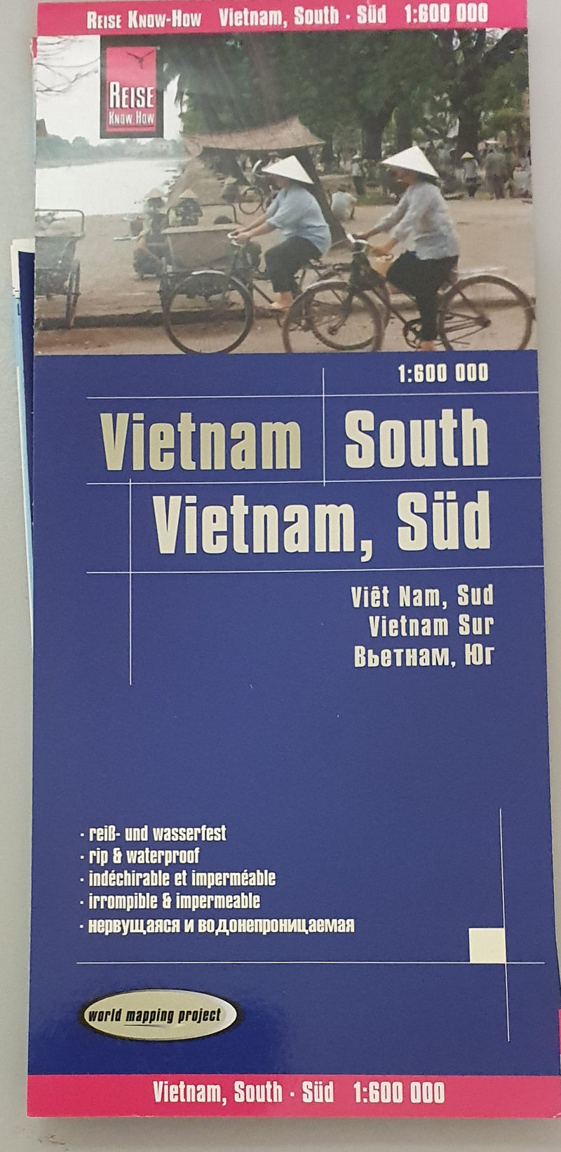 Reise Know-How Landkarte Vietnam Süd (1:600.000)-2017