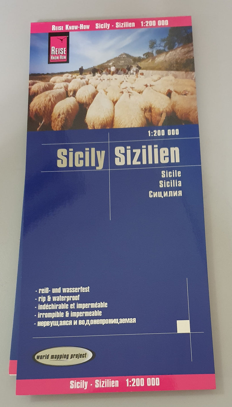 Reise Know-How Landkarte Sizilien / Sicily (1:200.000)-2018