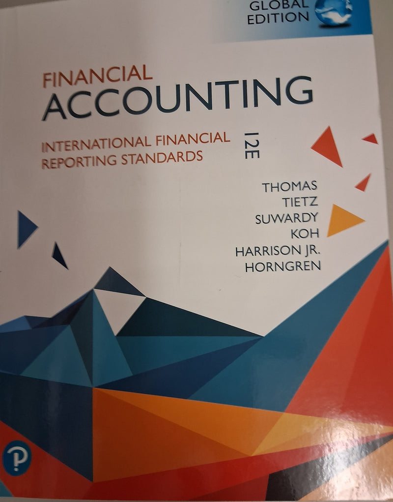 Financial Accounting, Global Edition Taschenbuch