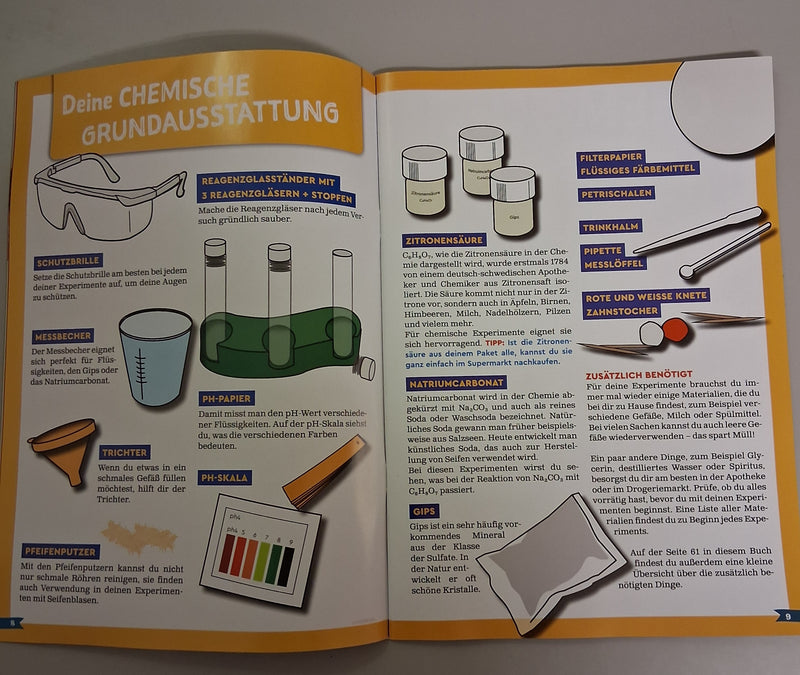 GEOlino - Experimentierbox Chemie