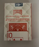 BICYCLE® PRESTIGE 100% PLASTIC POKER (ROT)