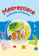 Meerestiere Entdecken und Spielen mit Holzfiguren