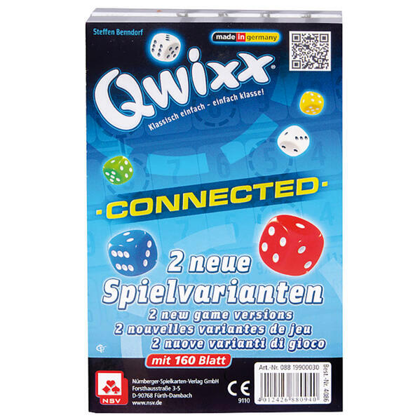 Qwixx - Connected - Zusatzblöcke