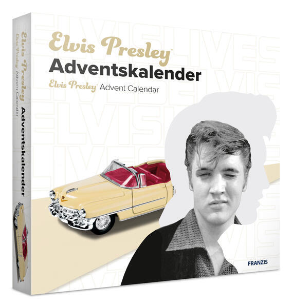 Elvis Presley Adventskalender, Cadillac Eldorado Metallmodell im Maßstab 1:37