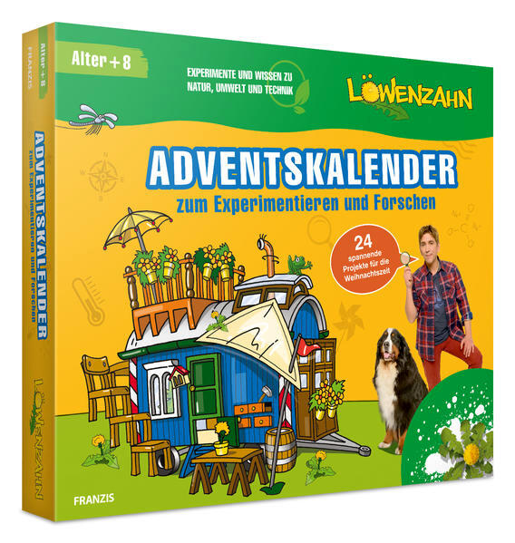 Löwenzahn Adventskalender zum Experimentieren und Forschen