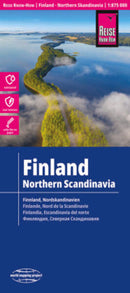 Landkarte Finnland 2023
