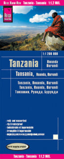 Landk. Tansania,Ruanda,Burund.1:1,2 Mio