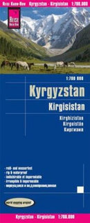 Landkarte Kirgisistan
