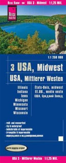 Landk. USA 3 Mittlerer Westen 1:1,25Mio