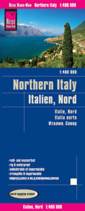 Landkarte Italien Nord 1:400.000 2.Aufl.-2020