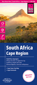 Reise Know-How Landkarte Südafrika Kapregion / South Africa, Cape Region-2024