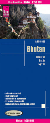 Landk. Bhutan 1:250'