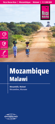 Landk. Mosambik/Malawi 1:1,2 Mio