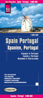 Landk. Spanien,Portugal 1:900 000