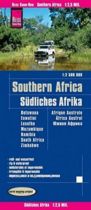 Landk. Südliches Afrika 1:2,5 Mio