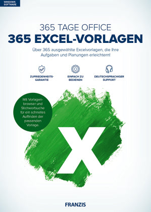 365 Tage Office - Mit Excel-Vorlagen durchs Jahr, CD-ROM, CD-ROM