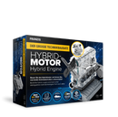 Der große Technikbausatz - Hybridmotor, Motorbausatz im Maßstab 1:3