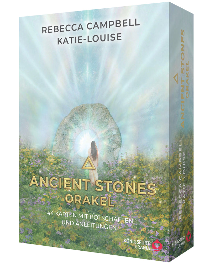 Ancient Stones Orakel – 44 Karten mit Botschaften und Anleitung