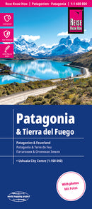 Landkarte Patagonien, Feuerland