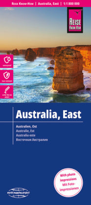 Landk. Australien Ost 1:1,8 Mio