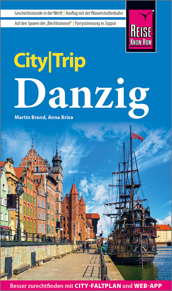 Reiseführer Danzig mit Stadtplan und kostenloser Web-App-2025