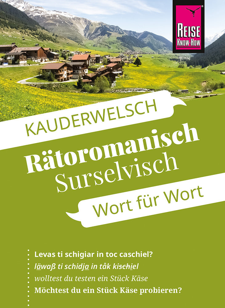 Reise Know-How Sprachführer Rätoromanisch (Surselvisch)