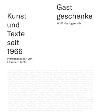 Gastgeschenke-Kunst und Texte seit 1966