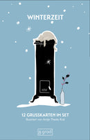 12 Grusskarten im Set