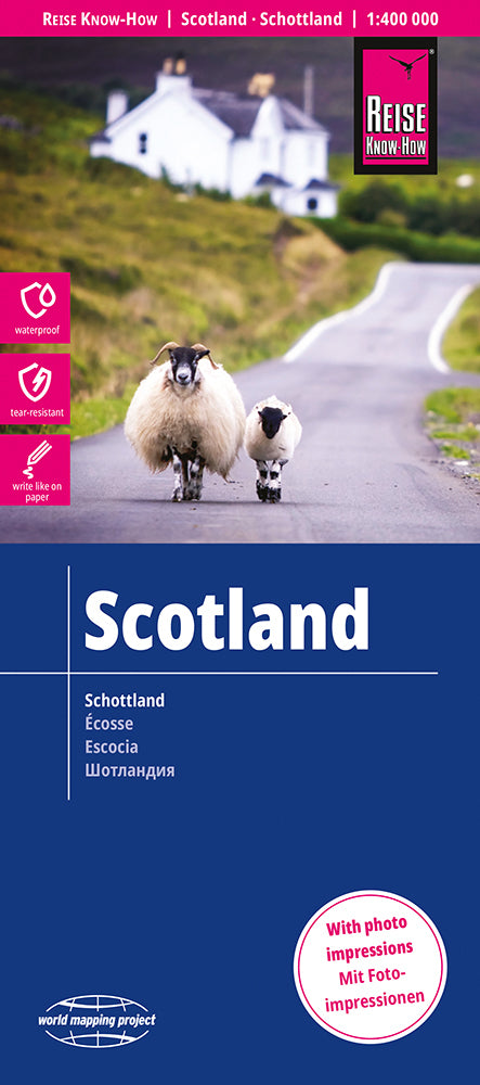 Reise Know-How Landkarte Schottland -2024