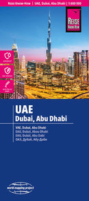 Reise Know-How Landkarte Vereinigte Arabische Emirate