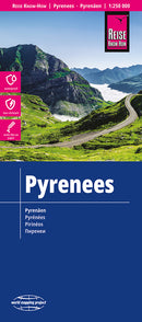 Reise Know-How Landkarte Pyrenäen / Pyrenees (1:250.000)-2025