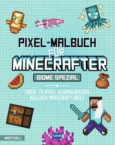 Pixel-Malbuch für Minecrafter - Biome Spezial