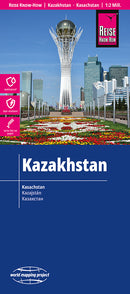 Reise Know-How Landkarte Kasachstan / Kazakhstan (1:2.000.000)-2025