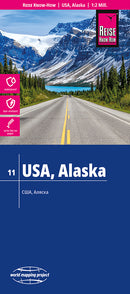 Reise Know-How Landkarte USA 11, Alaska (1:2.000.000)