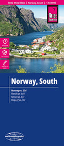 Reise Know-How Landkarte Norwegen, Süd