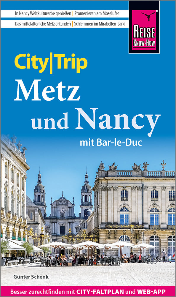 Reise Know-How CityTrip Metz und Nancy mit Bar-Le-Duc