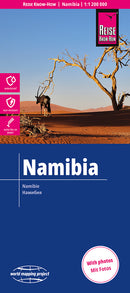 Reise Know-How Landkarte Namibia (1:1.200.000)-2025
