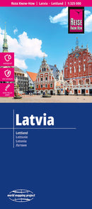 Reise Know-How Lettland | Latvia (1:325.000)-2026