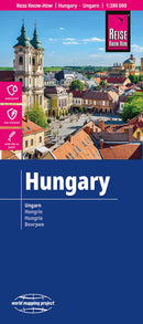 Reise Know-How Landkarte Ungarn | Hungary (1:380.000)-2026