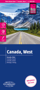 Reise Know-How Landkarte Kanada, West | Canada, West (1:1.900.000)-2026