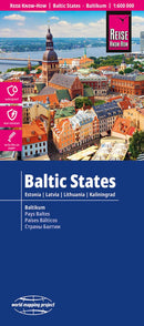 Reise Know-How Landkarte Baltikum | Baltic States-2026