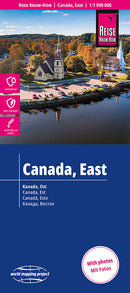 Reise Know-How Landkarte Kanada, Ost | Canada, East (1:1.900.000)-2026